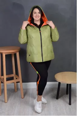 Куртка короткая трансформер с отстегивающими рукавами супер батал