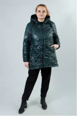 Куртка стьобана синтепон на блискавці супер батал 