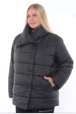 Куртка короткая демисезонная в разных цветах батал