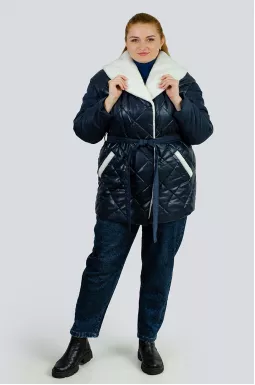 Куртка-трансформер с поясом больших размеров