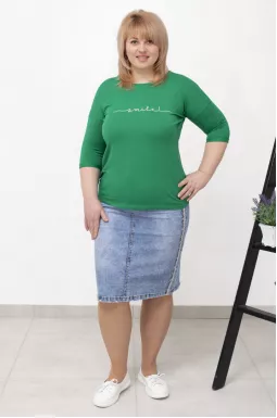 Лонгслів довгий трикотажний супер батал