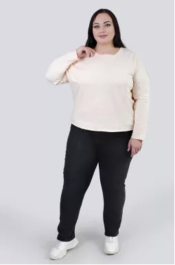 Джемпер короткий теплий супер батал 1+1=4