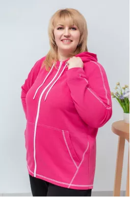 Яскрава всесезонна мастерка супер батал