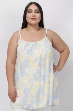 Майка длинная штапель супер батал