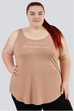 Майка с надписью больших размеров