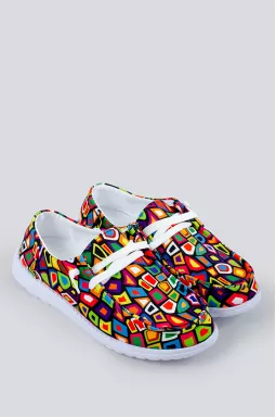 Яскраві мокасини великих розмірів