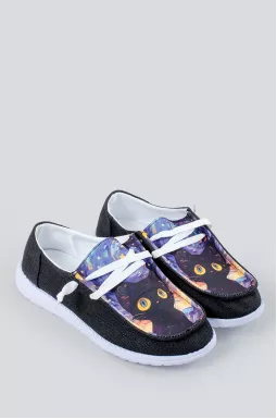 Мокасини з котиками великих розмірів