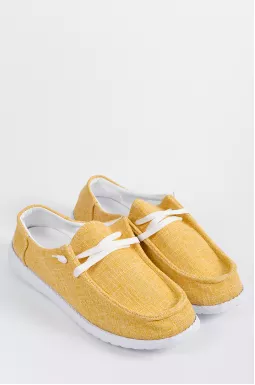 Мокасины желтого цвета больших размеров