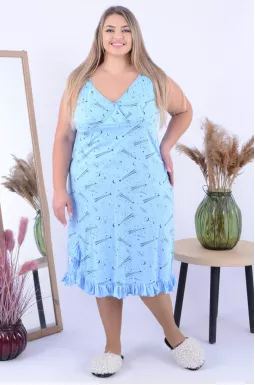 Ночная рубашка короткая  супер батал