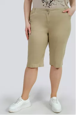 Капрі котонові в різних кольорах великих розмірів