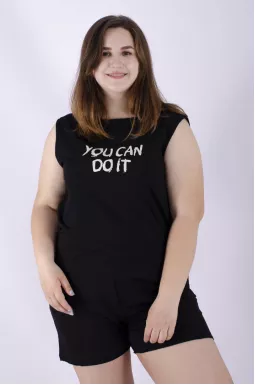 Пижама с шортами