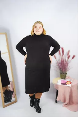 Сукня повсякденна трикотаж батал