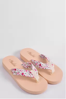 Вьетнамки с цветочными узорами больших размеров