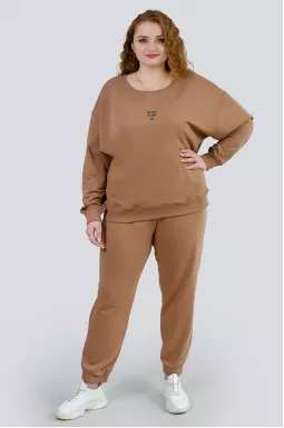  Прогулочный костюм в разных цветах батал