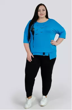 Удобный прогулочный костюм больших размеров