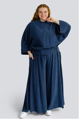 Костюм - брюки з застібкою на блискавку великих розмірів