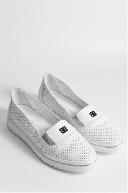 Сліпони білі на широкі ніжки великих розмірів