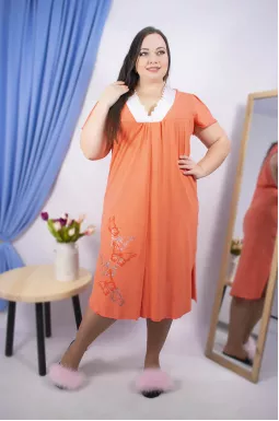 Ночная рубашка длинная супер батал