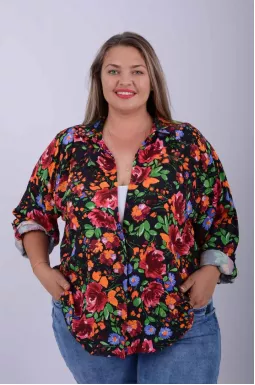 Сорочка довга супер батал