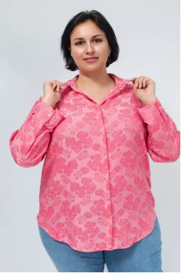 Сорочка довга в різних кольорах супер батал