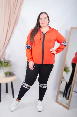 Костюм спортивный яркий батал