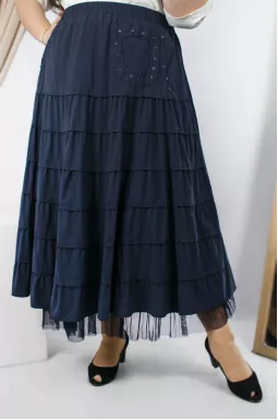 Спідниця максі супер батал