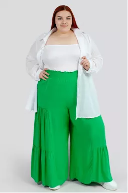 Спідниця-брюки максі великих розмірів