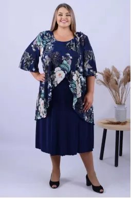 Платье элегантное супер батал