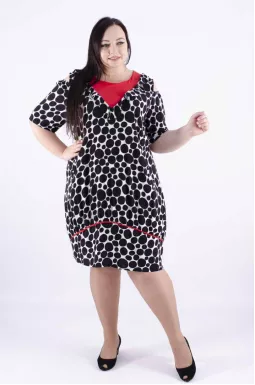 Сукня міді батал