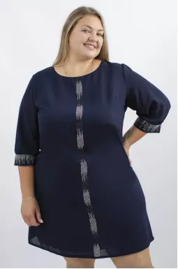 Платье миди супер батал