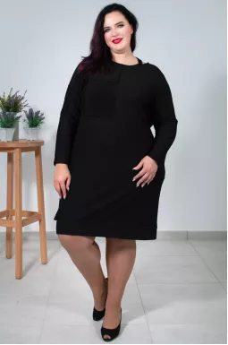 Стильна тепла сукня на флісі Туреччина батал