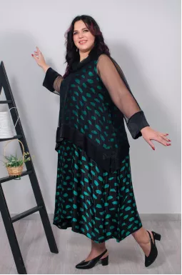 Платье-двойка супер-батал