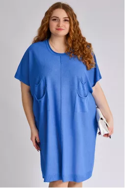 Сукня міні в'язана великих розмірів