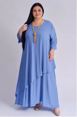 Сукня максі з прикрасою великих розмірів