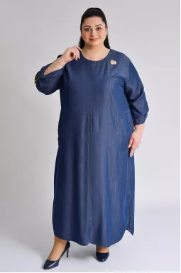 Сукня максі з прикрасою великих розмірів