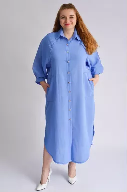 Сукня максі з голографічною аплікацією великих розмірів