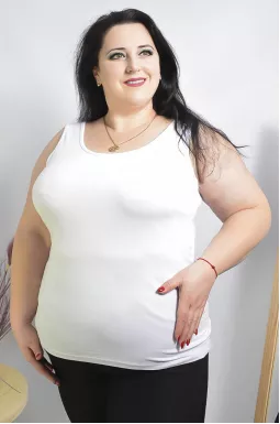 Топ-майка больших размеров