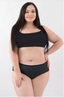 Труси з кольоровим принтом великих розмірів