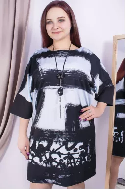 Туніка пряма з прикрасою