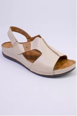 Босоніжки шкіряні великих розмірів  