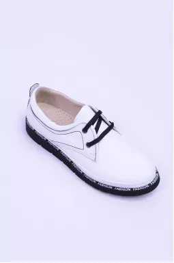 Закриті туфлі демісезон зі шнурівкою великих розмірів