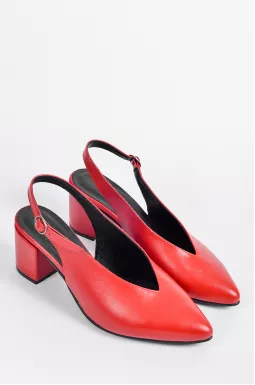 Яскраві туфлі на підборах великих розмірів