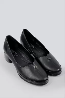 Туфлі чорні на підборах великих розмірів