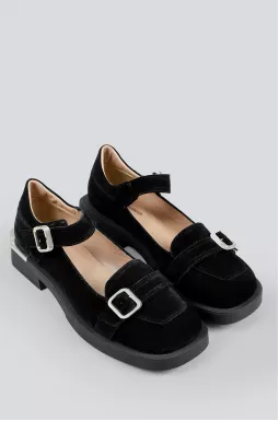 Замшеві туфлі Мері Джейн великих розмірів