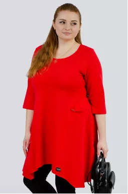Туніка трикотажна великих розмірів
