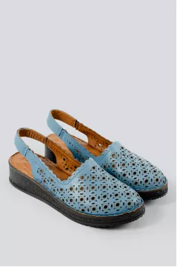 Туфлі у кольорі денім великих розмірів