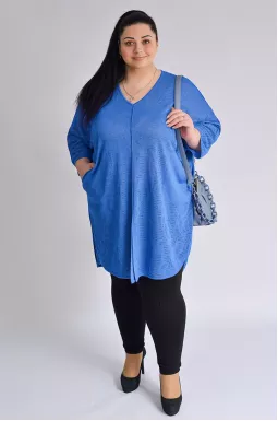 Туніка в'язана в різних кольорах великих розмірів