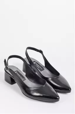 Туфлі чорні лакові великих розмірів
