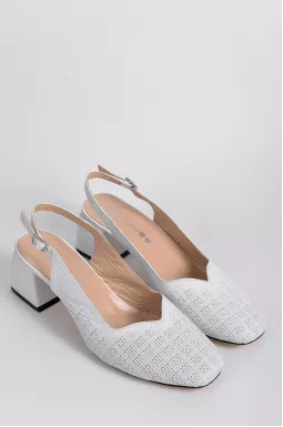 Элегантные белые туфли больших размеров