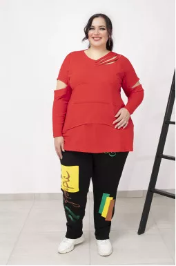 Футболка с отстегивающимися рукавами супер батал